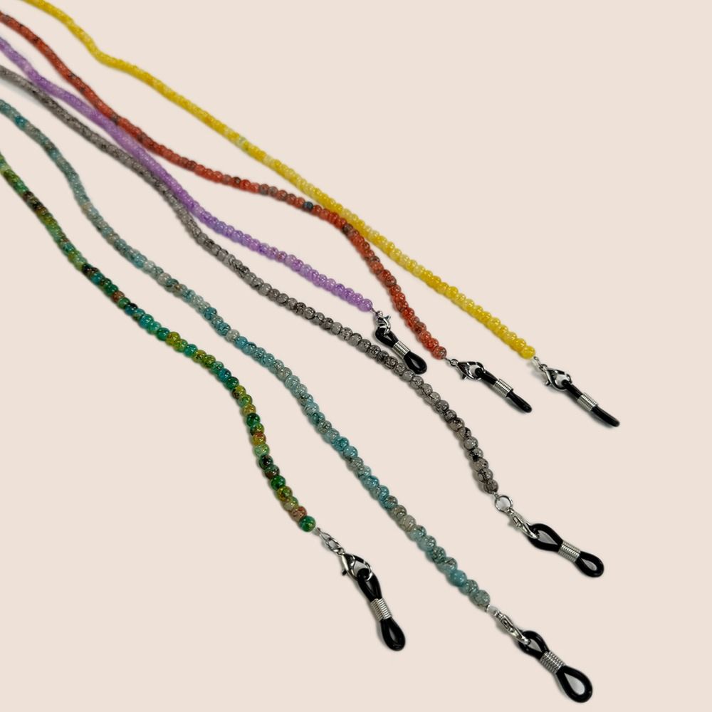 Mask Lanyard Adjustable - Легкая цветная стеклянная цепочка для очков,