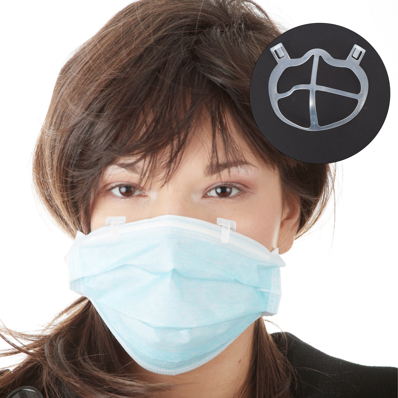 Silicone Mask Bracket - 10 шт. легких, без запаха силиконовых