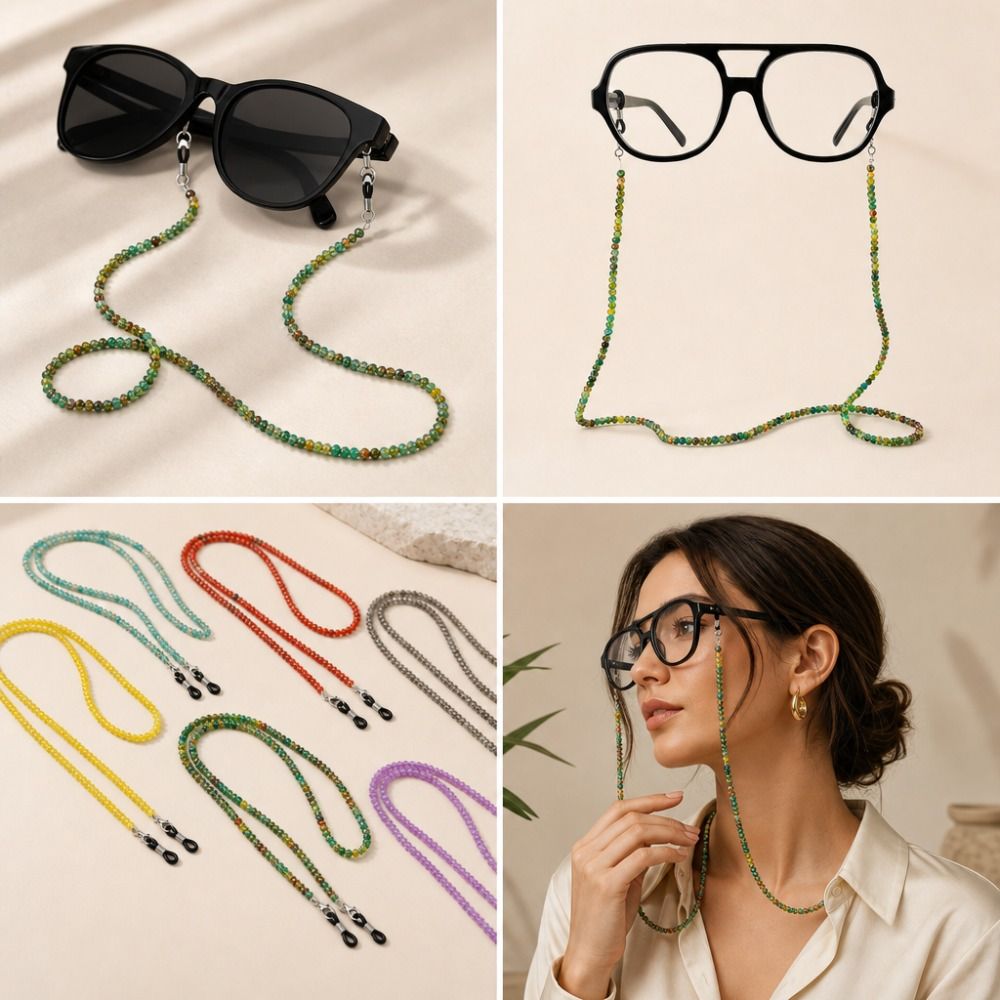 Легкая цветная стеклянная цепо – обзор и цена Mask Lanyard Adjustable