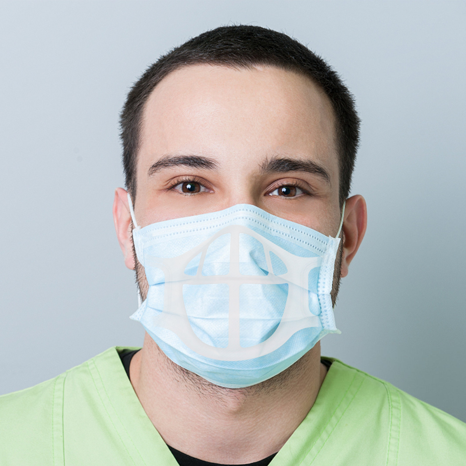 5 шт. силиконовых держателей д – обзор и цена Silicone Mask Bracket