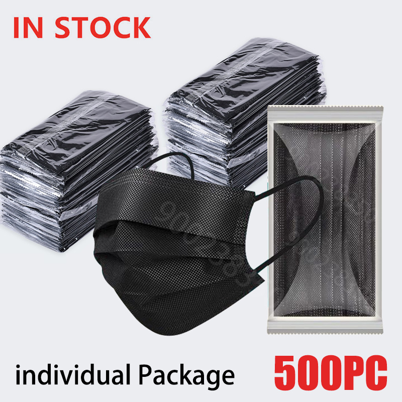 50-500 шт. черная одноразовая  – обзор и цена Disposable Surgical Mask