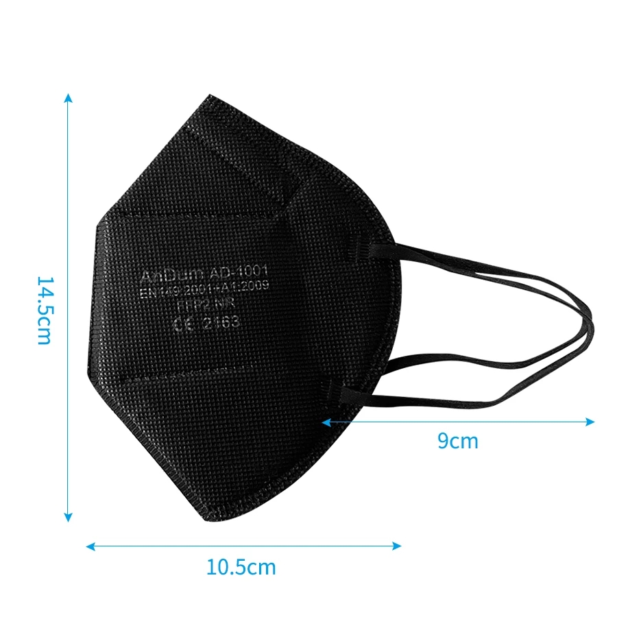 5 шт. масок FFP2, одобренных C – обзор и цена Anti Pollution Mask