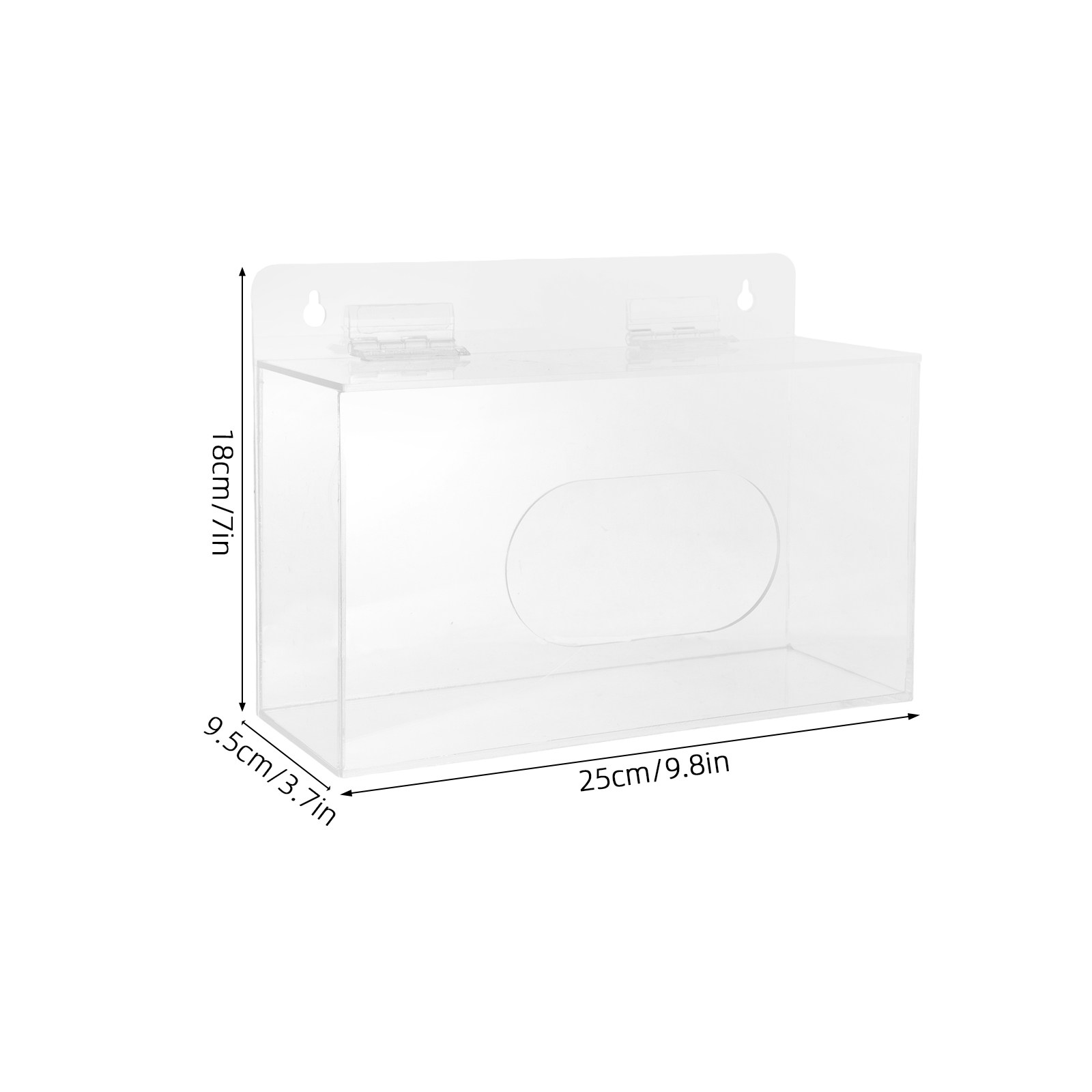 Прозрачный акриловый органайзе – обзор и цена Face Mask Storage Box